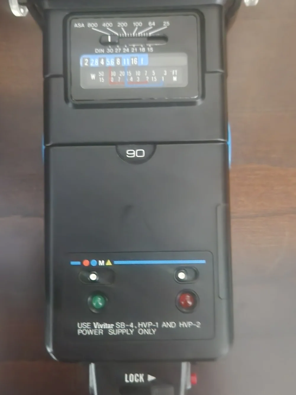 Vintage Vivitar Zoom Thyristor 2500 Flash - Black